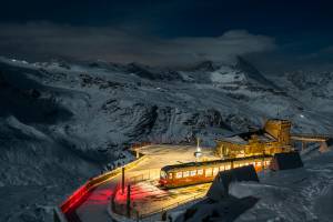 Pleine lune au Gornergrat