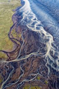 Rivières Skeidararjökull, Islande